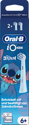 Aufsteckbürsten iO Sanfte Reinigung Kinder Stitch, ab 6 Jahren Oral-B