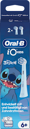 Aufsteckbürsten iO Sanfte Reinigung Kinder Stitch, ab 6 Jahren Oral-B
