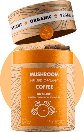 Instant kava obogaćena gljivama – Go Sharp! MUSHROOM CUPS