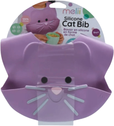 Bavețică de silicon, model pisică melii