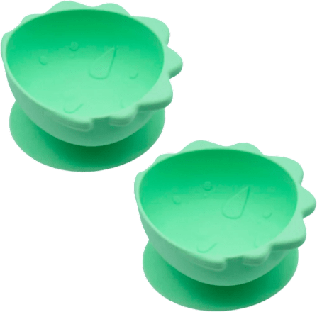 Set castronele de silicon, model dinozaur melii