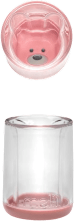 Pahar pentru copii model urs roz melii
