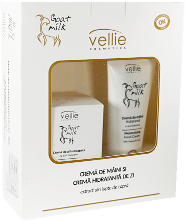 Set cremă de mâini+cremă de corp  Vellie