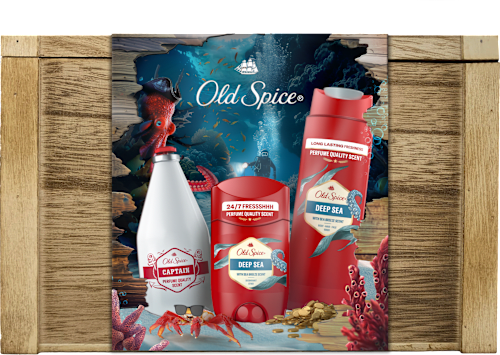 dárková sada Deep Sea + Captain Old Spice