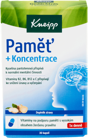 tobolky Paměť a koncentrace Kneipp