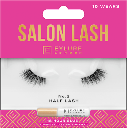 Künstliche Wimpern Salon Lash N°2 Half Lash (1 Paar) Eylure