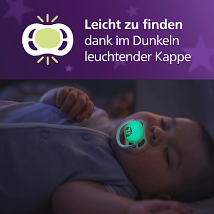 Schnuller ultra air Nightime 0-6 Monate sortiert PHILIPS AVENT