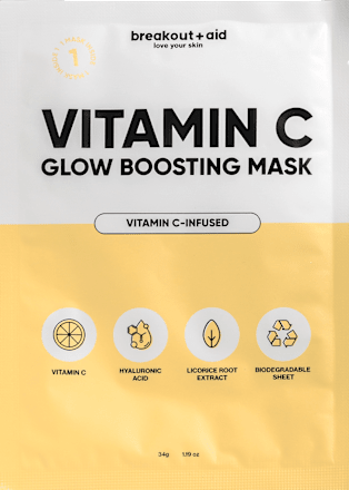 pleťová maska Vitamín C breakout+aid