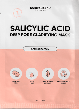 pleťová maska Salicylic Acid Deep Pore breakout+aid