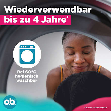 Periodenunterwäsche schwarz, Gr. M/L o.b.