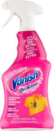 odstraňovač skvrn ve spreji Vanish Oxi Action
