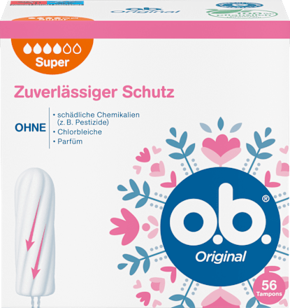 Original Tampons super o.b.
