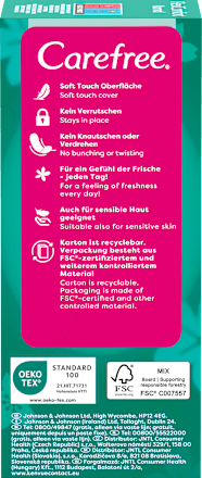 Slipeinlagen Flexicomfort Normal Carefree