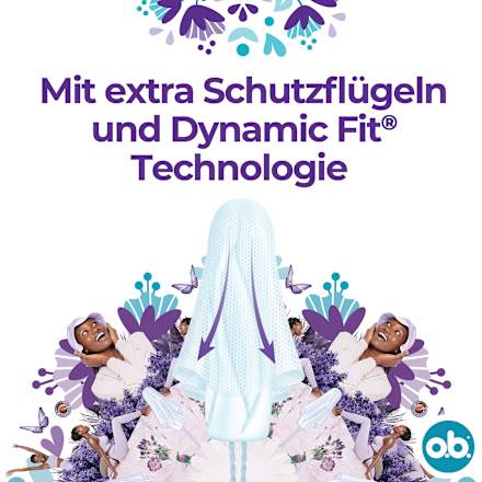 Tampons Extra Protect Tag+Nacht Normal o.b.