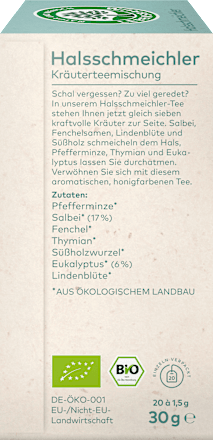 Kräutertee Halsschmeichler LEBENSBAUM