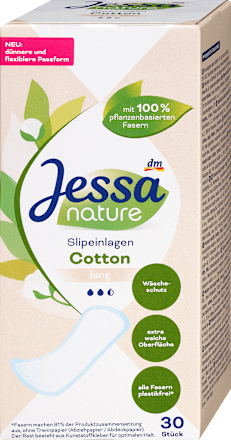 Tisztasági betét nature, hosszú Jessa