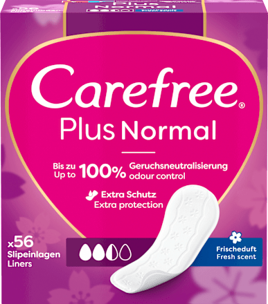 Slipeinlagen Plus Original mit Frischeduft Carefree