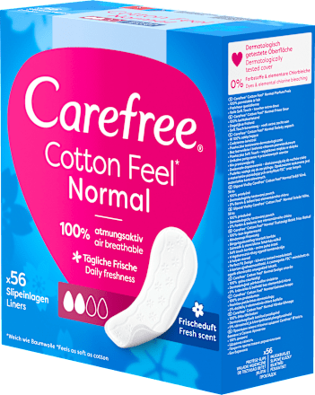 Slipeinlagen Cotton Feel Normal Frischeduft Carefree