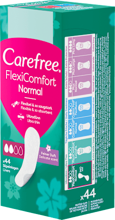 Slipeinlagen Flexicomfort Normal Carefree