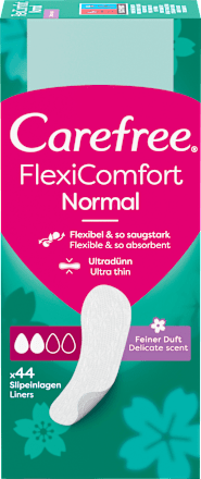 Slipeinlagen Flexicomfort Normal Carefree