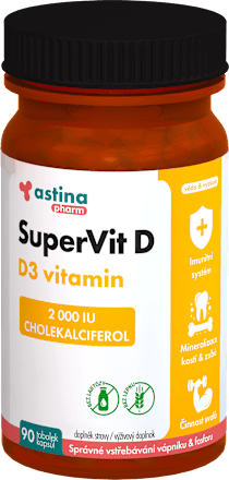 SuperVit D, D3 vitamín 2000 IU astina pharm
