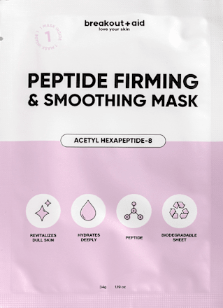 pleťová maska peptide firming & smoothing breakout+aid