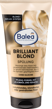 balzám na vlasy Brilliant Blond Balea PROFESSIONAL