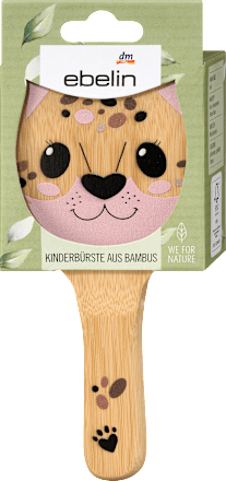 Hajkefe gyermekeknek bambuszból, vegyes sörtékkel ebelin