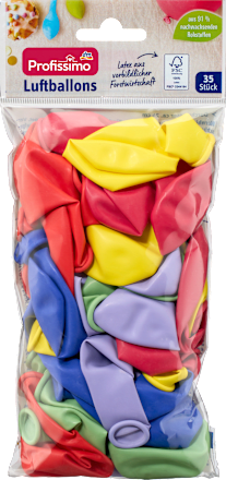 Luftballons bunt sortiert Profissimo