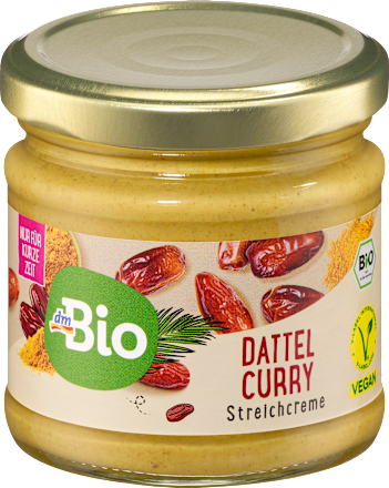 Brotaufstrich Dattel Curry dmBio