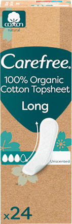 Slipeinlagen Organic Cotton Long Carefree