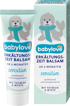Erkältungszeit Balsam sensitive babylove