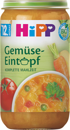 Menü Gemüse-Eintopf ab dem 12. Monat HiPP