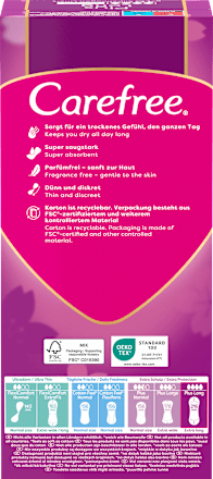 Slipeinlagen Plus Long Carefree