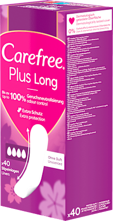 Slipeinlagen Plus Long Carefree