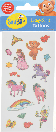 Set otroških tatujev, več različic SauBär