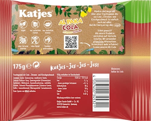 Alpaka Cola Katjes