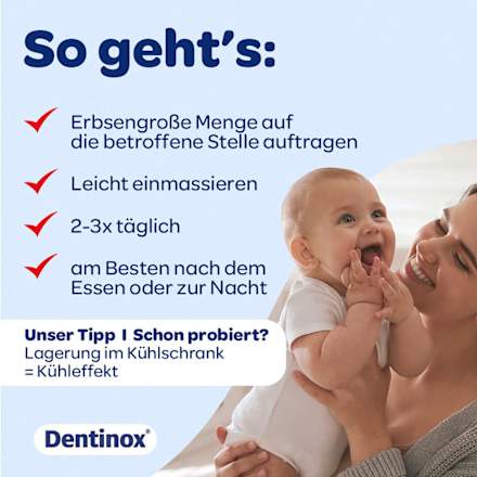 Zahnungshilfe Gel med Dentinox