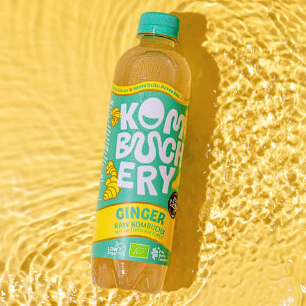 Erfrischungsgetränk, Ginger Raw Kombucha KOMBUCHERY