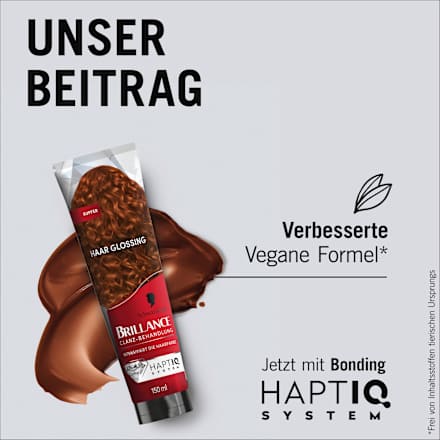 Farb-Glanzbehandlung Glossing Kupfer Schwarzkopf Brillance