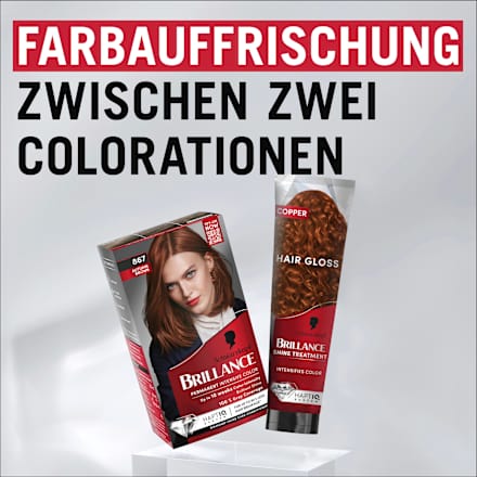Glossing Kupfer Schwarzkopf Brillance