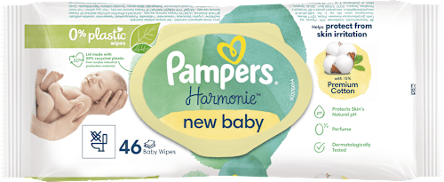 Chusteczki nawilżane New Baby Pampers Harmonie