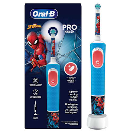 Elektrische Zahnbürste Vitality PRO Kinder Spiderman, ab 3 Jahren Oral-B