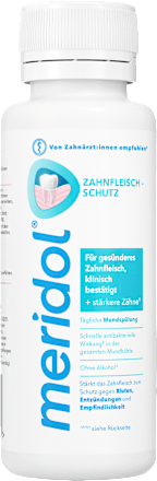 Mundspülung Zahnfleischschutz antibakteriell, Reisegröße meridol