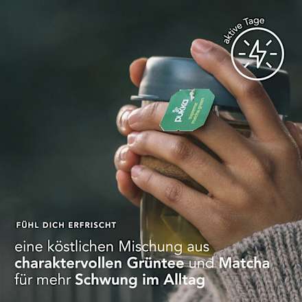 Grüner Tee "Supreme Matcha Green" mit Grüntee & Matcha (20 Beutel) pukka