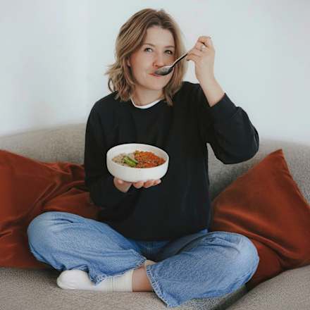 Tandoori Typ Chicken Curry mit Naturreis TRESSBRÜDER