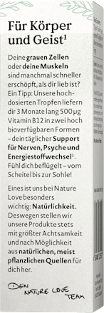 Vitamin B12 Tropfen Nature Love
