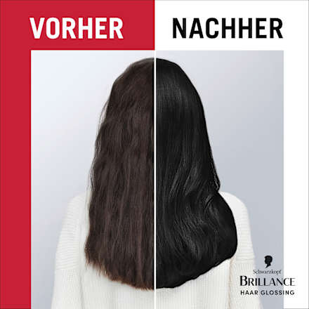 Farb-Glanzbehandlung Glossing Schwarz Schwarzkopf Brillance