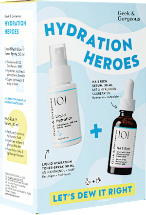 Geschenkset Hydration Heroes 2 tlg Geek&Gorgeous