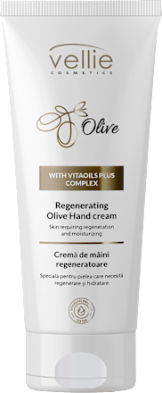 Cremă de mâini regeneratoare cu extract de măsline Vellie